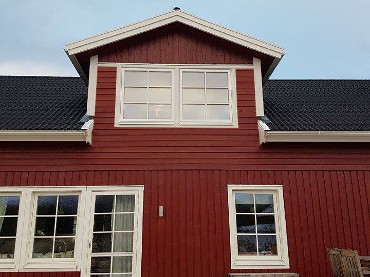 Ta bort takutsprånget på ditt 1,5-planshus! Jättefint för huset med förhöjt väggliv.